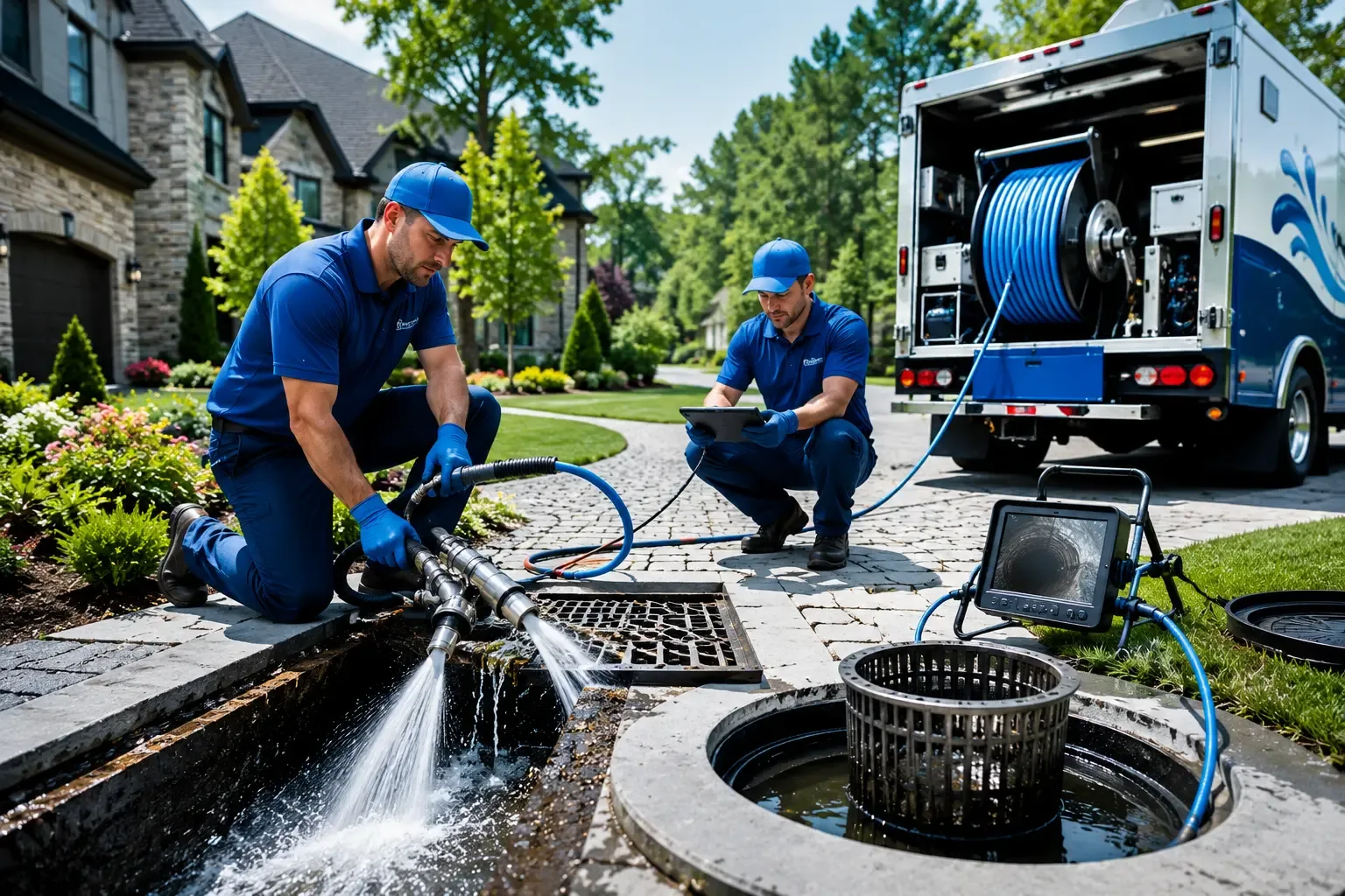 Local outdoor drain cleaning professionals in Newark, AR